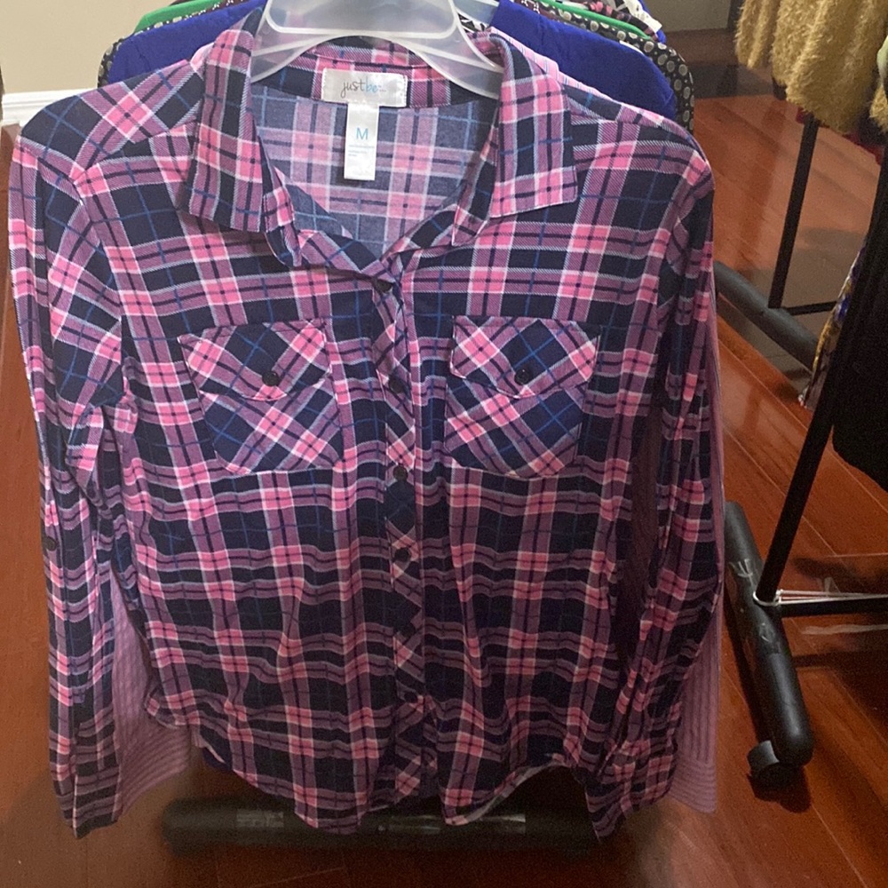 Plaid Button Down Shirt